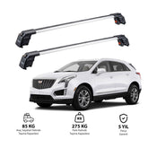 CADILLAC XT5 2016 ve 2023 TRX2 Thunder Carrier Barres transversales pour galerie de toit 2 barres